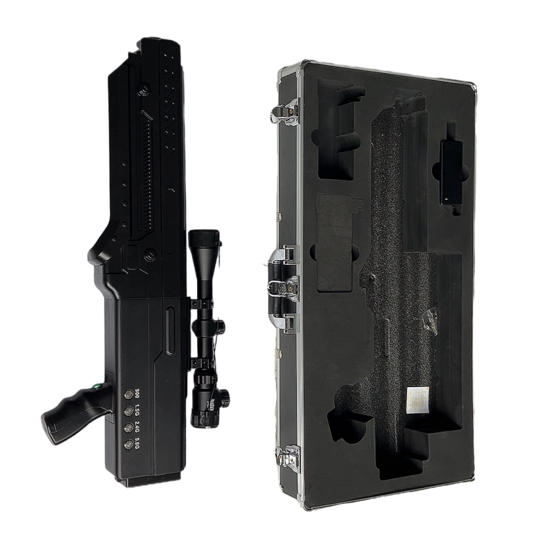  雄县手持便携式枪型低空防御反制四通道A型