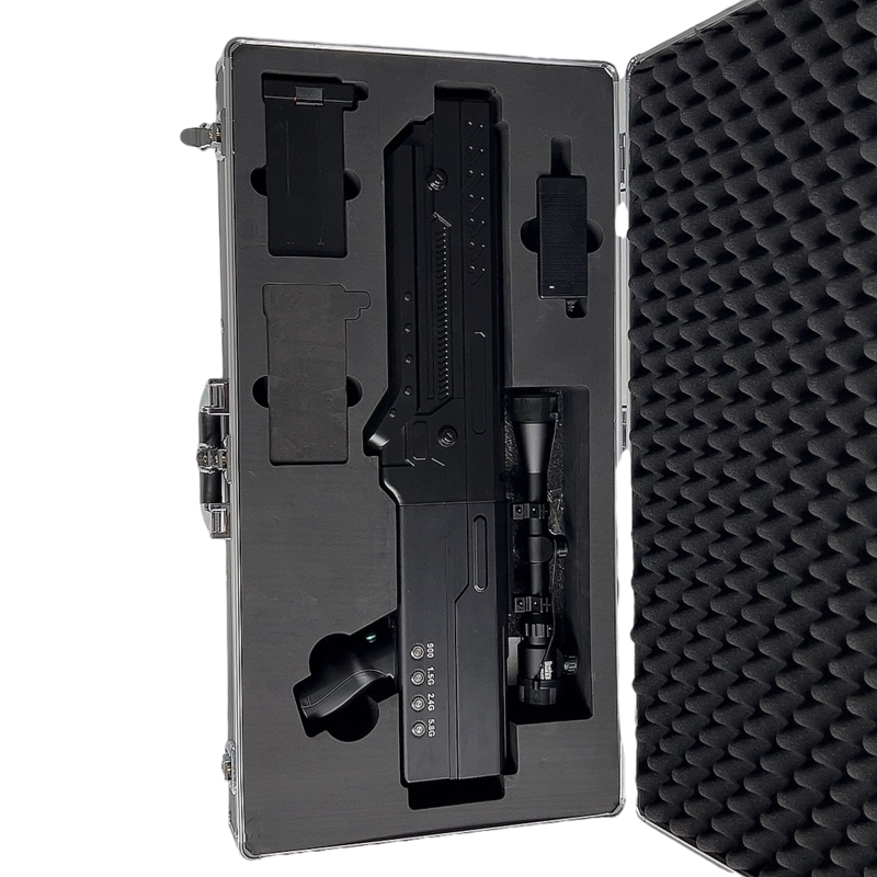  雄县手持便携式枪型低空防御反制四通道B型